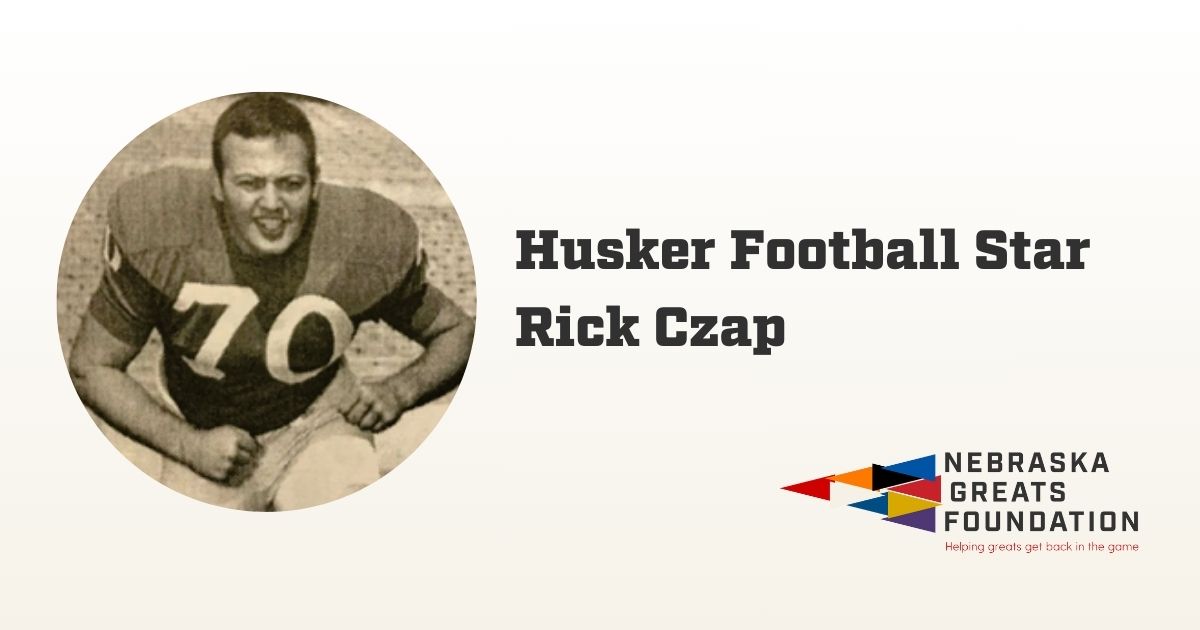 Husker Football Star Rick Czap Receives NGF Grant